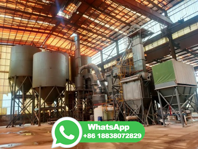 Ball mill and cement processing plant color image in flat style ...